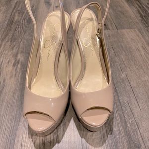 Jessica Simpson stilletto heels. Worn once